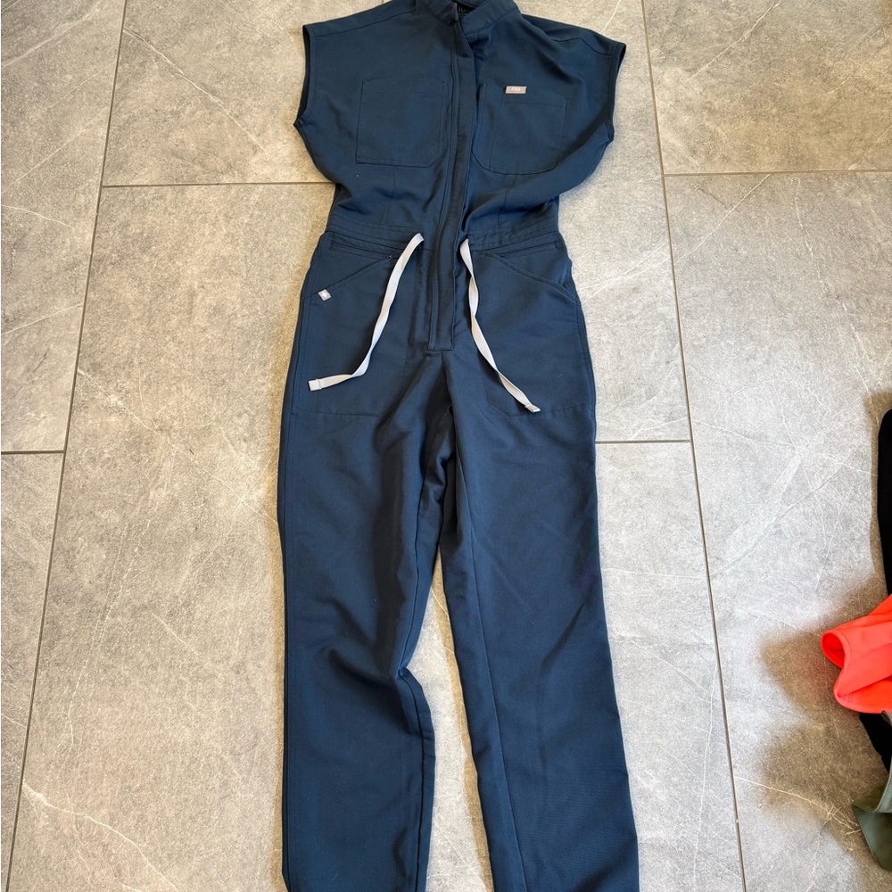 Figs Navy Blue Jumpsuit